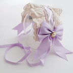 Headband Flower Wedding Angel Handle Lace KC Bow Lolita Head Jewelry