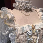 Hime Lolita Tea Party Fashion Blue Flower Princess Spring and Autumn High-end Dress Jumper Skirt