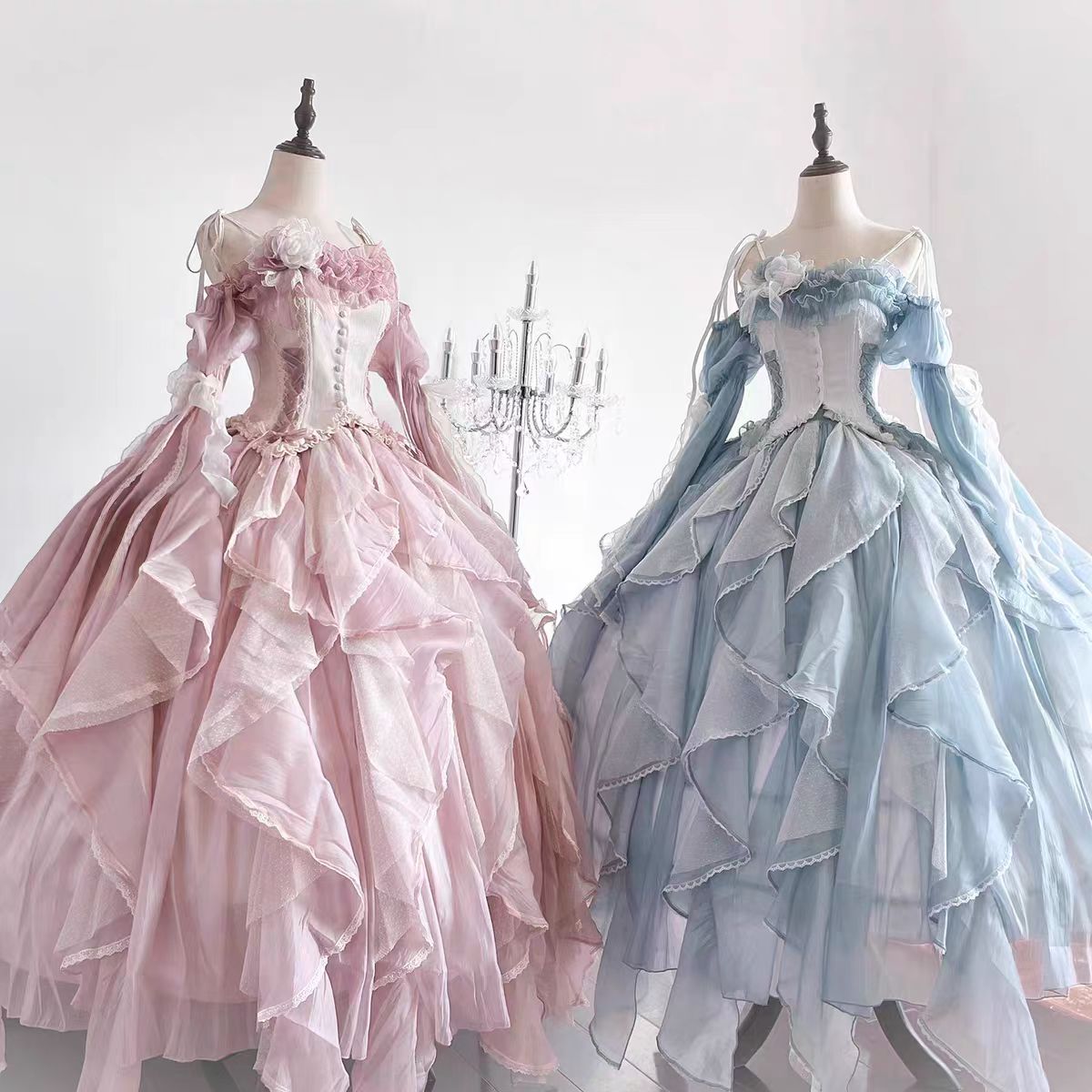 The Blue Evening Princess Dress is designed to capture ethereal beauty and timeless elegance. Crafted in a flowing silhouette with delicate details, it radiates a dreamy, fairytale-like charm. The soft blue tone highlights sophistication while adding a touch of romance, making it perfect for formal events, banquets, or special occasions. This gown blends grace and modern femininity, allowing the wearer to embody both confidence and princess-like allure.