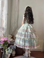 The Swan Lake Lolita JSK Dress is inspired by the elegance of ballet and the romance of fairytales. Designed with graceful lines, delicate details, and a flowing silhouette, it captures the beauty of a classic Swan Lake performance while keeping the sweet charm of Lolita fashion. Perfect for daily wear, gatherings, or special occasions, this dress blends sophistication and cuteness, making it a timeless addition to any Lolita wardrobe.