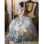 Hime Lolita Jacaranda Dress Lolita Evening Dress Birthday Party Princess Style Bar Mitzvah Tea Party Fashion One Piece Dress