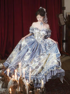 Hime Lolita Jacaranda Dress Lolita Evening Dress Birthday Party Princess Style Bar Mitzvah Tea Party Fashion One Piece Dress