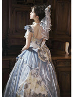 Hime Lolita Jacaranda Dress Lolita Evening Dress Birthday Party Princess Style Bar Mitzvah Tea Party Fashion One Piece Dress