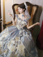 Hime Lolita Jacaranda Dress Lolita Evening Dress Birthday Party Princess Style Bar Mitzvah Tea Party Fashion One Piece Dress