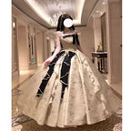 Hime Lolita Lolita Dress High-end Light Luxury Birthday Party Lolita Princess Dress Graduation Ceremony Birthday Party  One Piece Dress