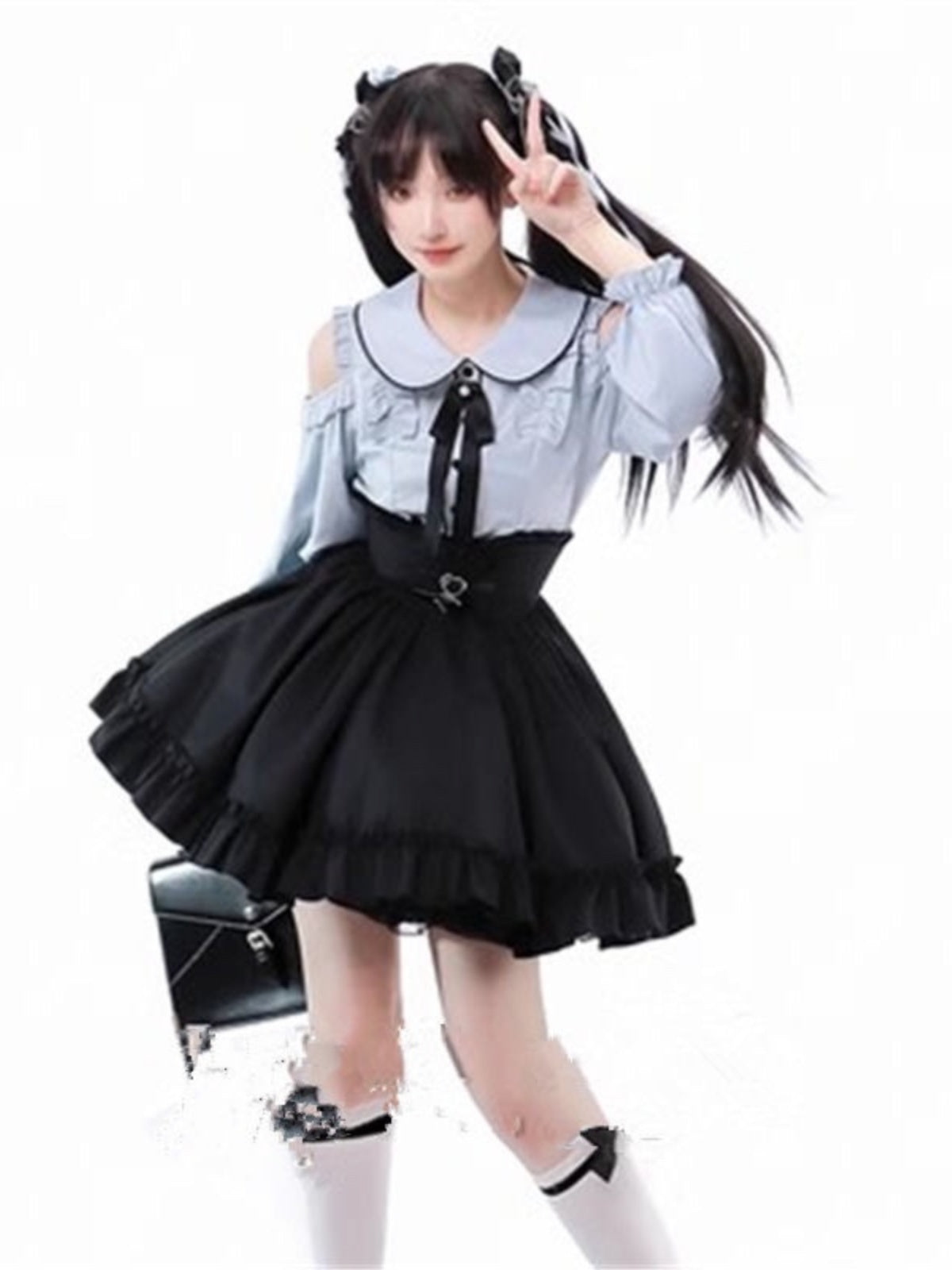 Jirai Kei Fashion Cyberpunk Kawaii Techwear Set Dress Pink Ruffled Jacket Shorts Streetwear Outfit