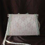 Lolita Bag Sweet Mint Chocolate Bear Pearl Chain Lolita Accessories