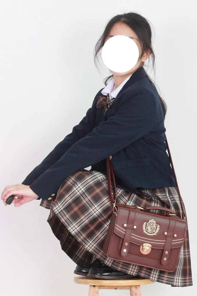 Inspired by the nostalgic elegance of vintage libraries and the whimsical charm of old-school academia, this backpack blends scholarly sophistication with Lolita sweetness. The rich black and brown tones evoke leather-bound books and aged parchment, while playful details like lace and bows add a touch of fantasy to classic design.