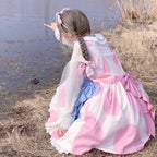 Design Concept:
This Lolita blouse features a delicate doll collar and a cropped, short silhouette, designed as a versatile inner layer for JSKs and other Lolita outfits. The soft chiffon fabric adds a gentle drape and elegant touch, making it suitable for layering or wearing on its own. Available in White and Black, it complements both sweet and Gothic Lolita styles.