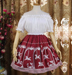 Design Concept:
This collection of Lolita blouses offers three stylish options, blending elegance with everyday versatility. The White Chiffon Lace Short Sleeve features delicate lace trims for a sweet, feminine touch. The Black Chiffon Simple Style and White Chiffon Simple Style provide minimalist elegance, perfect for layering or wearing as standalone pieces. All designs are crafted to complement Lolita outfits with a flattering cropped, high-waist silhouette.