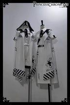 This stark white techwear shirt merges cyberpunk functionality with minimalist purity. Designed with modular seams, hidden pockets, and breathable performance fabric, it balances urban utility and sleek aesthetics. Angular cuts and asymmetrical details evoke digital frost, while the crisp white hue reflects a futuristic versatility—perfect for layered dystopian elegance or standalone statement.