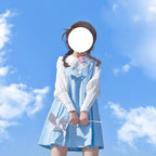 Design Concept:
This Lolita blouse features detachable doll collars and graceful lantern sleeves, blending sweetness with elegance. Available in ivory white and classic black, the design highlights a refined silhouette that pairs beautifully with JSKs or skirts. The removable collar adds versatility, allowing for different styling options, while the soft chiffon texture ensures comfort for both daily wear and tea party gatherings. A perfect balance of practicality and charm for spring and autumn outfits.