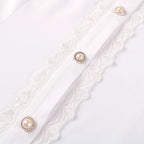 This exquisite blouse merges medieval grandeur with Victorian elegance and steampunk edge. Intricate ruffles cascade from the collar and cuffs, evoking a sense of historical drama perfect for stage performances. The tailored silhouette features period-inspired details like lace accents and billowy sleeves, crafted from high-quality fabric for both visual impact and comfort. Ideal for theatrical wear, cosplay, or alternative fashion, this statement piece captures the romance of bygone eras with a rebellious,