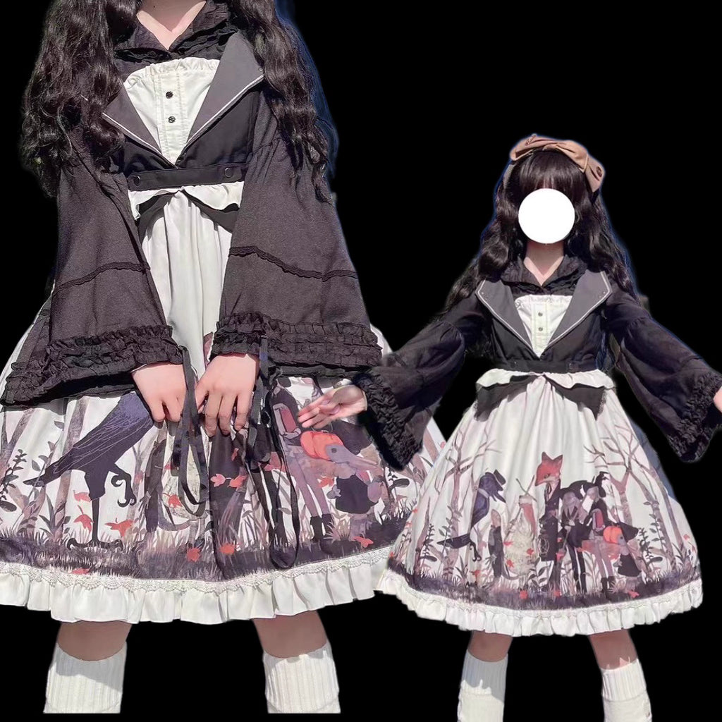 Design Concept:
This Lolita blouse features a stand collar and elegant princess sleeves, crafted in a Gothic punk style for a bold, edgy look. The long sleeves and slim-fit design make it ideal as an inner layer or statement top, adding a sophisticated yet daring touch to any Lolita ensemble. Available in Black, it complements a variety of Gothic and punk-inspired outfits.