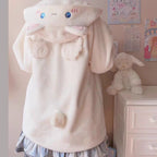 Lolita Coat Sleepy Bear Warm Thick Plush Outerwear Women Autumn Winter