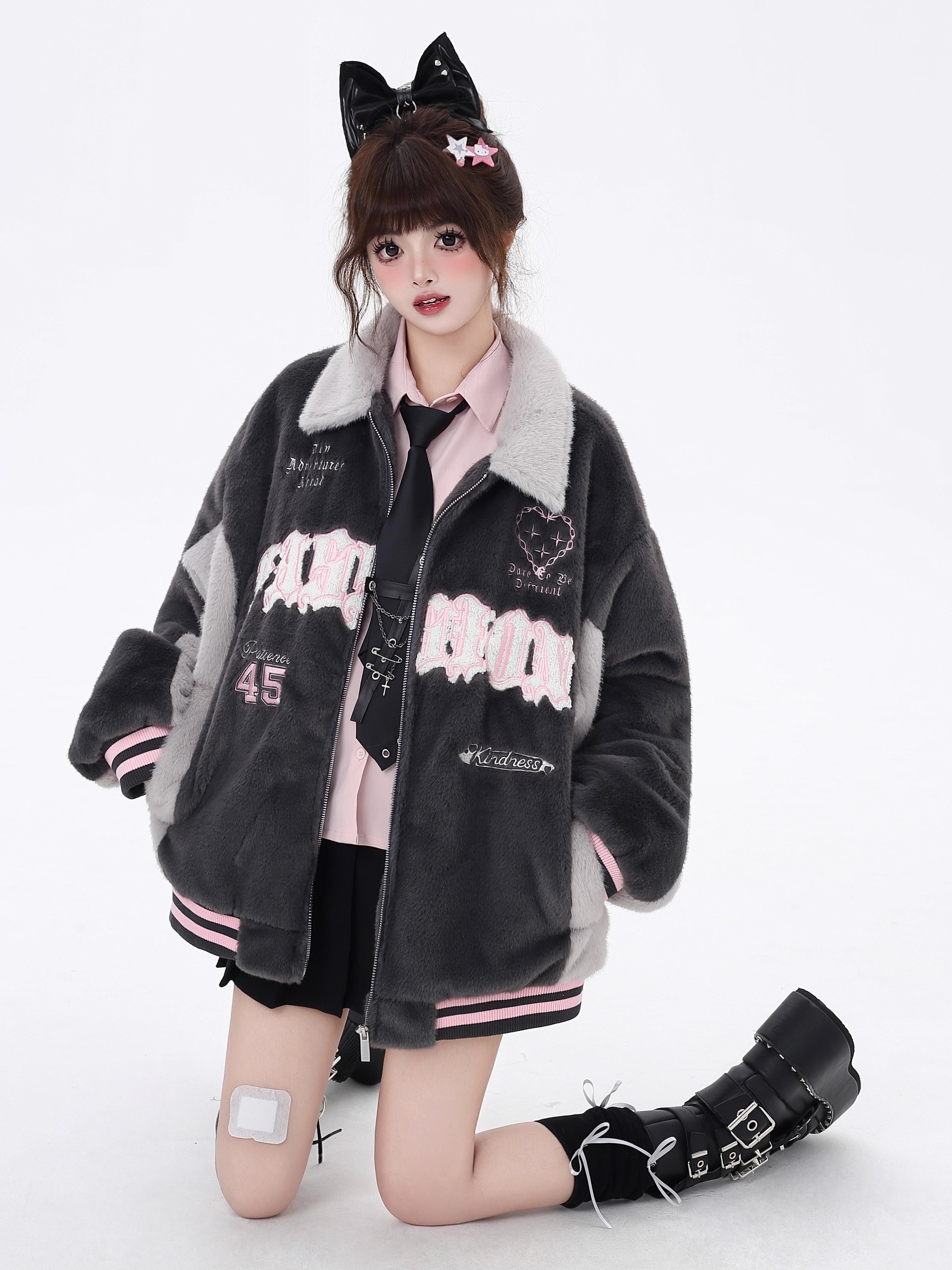 Inspired by classic Ivy League style, this jacket combines vintage charm with modern warmth. It features premium sherpa lining, bold color-blocking, and intricate embroidered details for a touch of sophistication. The quilted construction and cozy fit make it perfect for crisp winter days on campus or in the city. Timeless, rugged, and effortlessly cool.