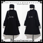 Inspired by the silent majesty of winter woods, this coat combines sharp tailoring with organic elegance. The sleek black wool blend contours the silhouette with minimalist precision, while architectural lines and a mid-length cut evoke modern resilience. Functional details like deep pockets and a structured collar blend practicality with poetic cold-weather sophistication—for those who command the urban landscape with serene strength.
