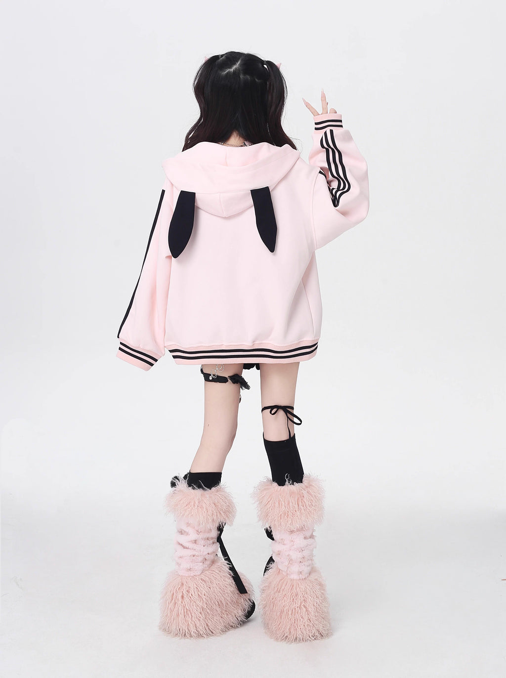 Embrace everyday whimsy with this ultra-soft, oversized hoodie featuring an adorable puppy print. The warm pink and beige colorway adds a sweet, cozy touch, perfect for casual layering. Designed for comfort and lighthearted style, it’s ideal for crisp autumn days or relaxed weekends. Playful, comfortable, and irresistibly cute.
