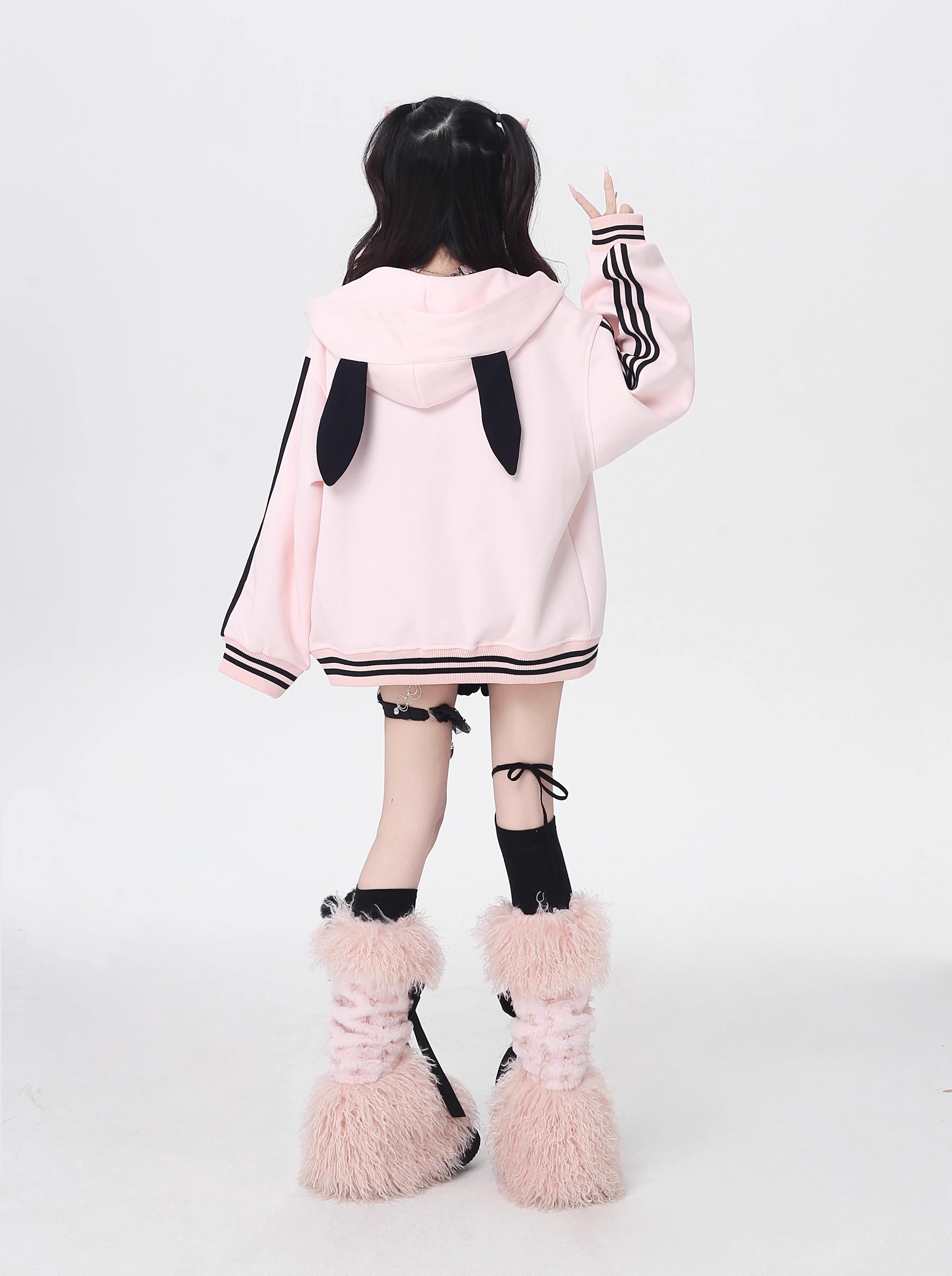 Embrace everyday whimsy with this ultra-soft, oversized hoodie featuring an adorable puppy print. The warm pink and beige colorway adds a sweet, cozy touch, perfect for casual layering. Designed for comfort and lighthearted style, it’s ideal for crisp autumn days or relaxed weekends. Playful, comfortable, and irresistibly cute.
