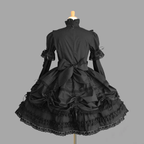 Lolita Gothic Vintage Lace Halloween Evening Dress Lolita