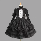 Lolita Gothic Vintage Lace Halloween Evening Dress Lolita