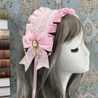 Lolita Hair Accessories Flower Wedding Kc Headband Bow Lolita Head Jewelry