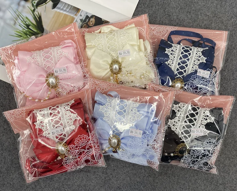 Lolita Hair Accessories Flower Wedding Kc Headband Bow Lolita Head Jewelry