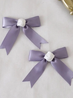 Lolita Hair Accessories Wisteria Floral Headband KC Hat Bow Hair Clips