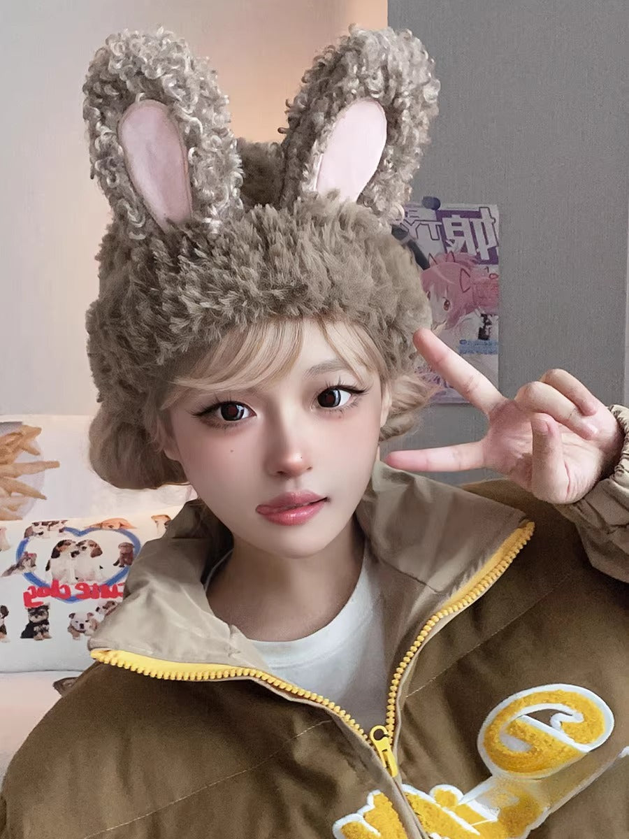 Crafted for playful charm and cozy comfort, this hat combines whimsical rabbit ears with ultra-soft plush fabric. Designed for warmth and style, its slimming silhouette and snug ear flaps provide protection against the cold while flattering every face shape. We believe in blending adorable aesthetics with practical function, turning winter essentials into a statement of joy and confidence.
