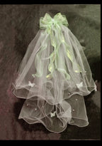 Lolita Handmade Flower Wedding Veil Super Fairy Bride Wedding Bow