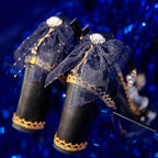 "Doll's Atelier"&nbsp;— Inspired by the delicate craftsmanship of vintage porcelain dolls and the whimsy of patisserie desserts, these heels blend JK school classic elements with Lolita fantasy. The chunky heel provides stability for playful steps, while lace and ribbon accents evoke a storybook charm.