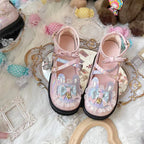 Lolita Shoes Doll Shoes Fleece Lolita Sweet Large Size Single Shoes Cookie Sole