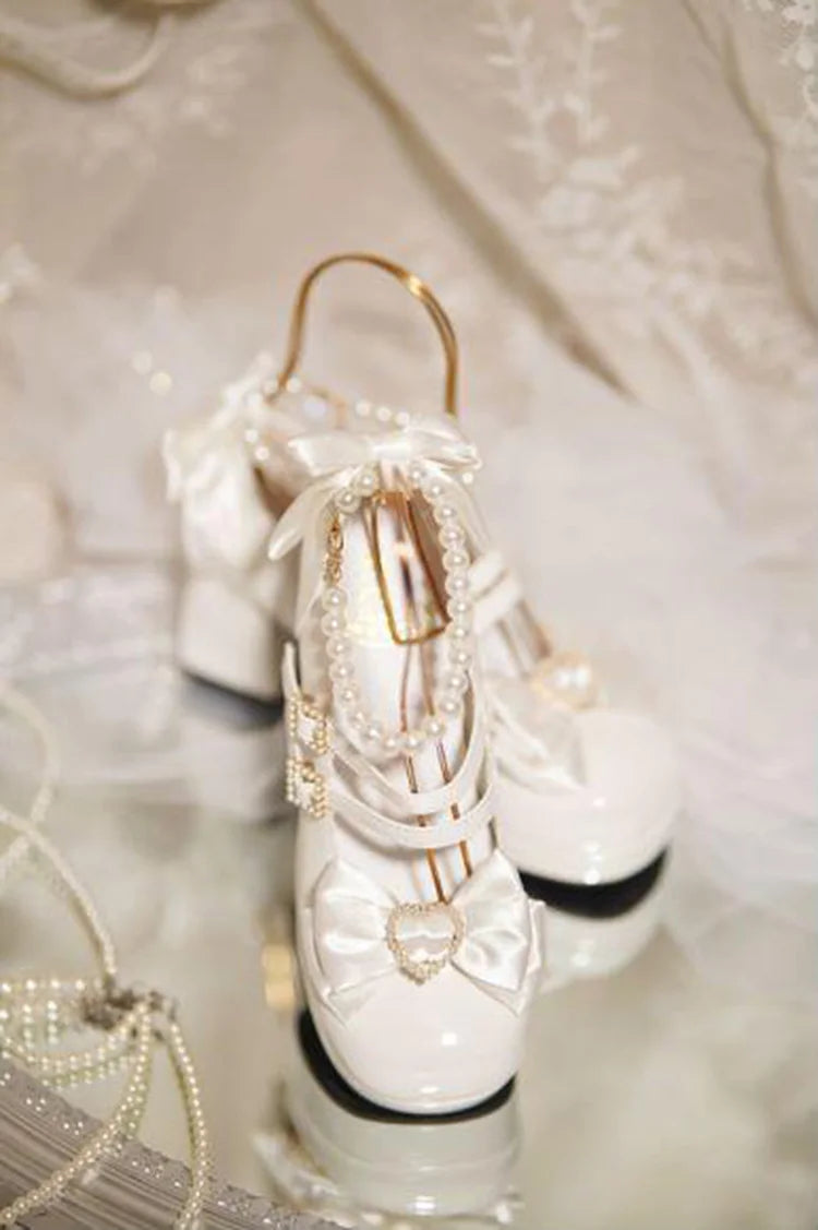 Lolita Shoes New Japanese Cute Round Head Lolita Shoes Single Shoes Women