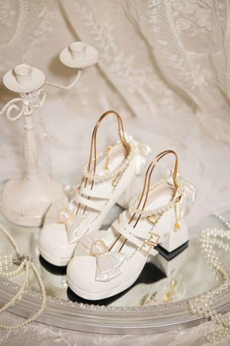 Lolita Shoes New Japanese Cute Round Head Lolita Shoes Single Shoes Women