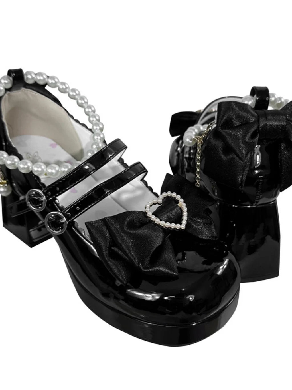 Lolita Shoes New Japanese Cute Round Head Lolita Shoes Single Shoes Women