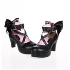 "Dreamy Confectionery"&nbsp;— Inspired by the simplicity and charm of classic French patisserie, these heels blend playful sweetness with timeless Lolita elegance. The minimalist solid color design emphasizes versatility, while the oversized bow detail adds a whimsical touch, evoking the joy of unwrapping a delicate candy.