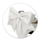 "Dreamy Confectionery"&nbsp;— Inspired by the simplicity and charm of classic French patisserie, these heels blend playful sweetness with timeless Lolita elegance. The minimalist solid color design emphasizes versatility, while the oversized bow detail adds a whimsical touch, evoking the joy of unwrapping a delicate candy.