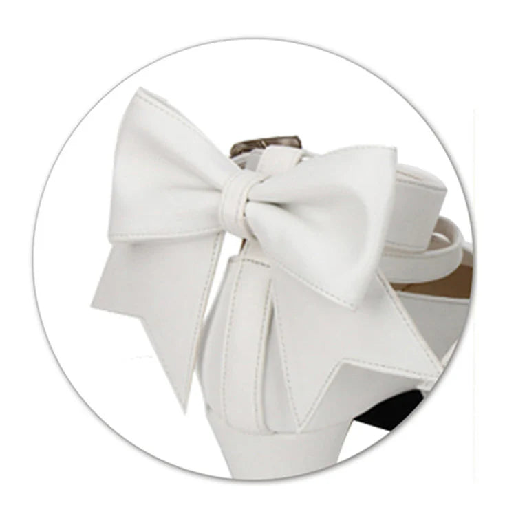 "Dreamy Confectionery"&nbsp;— Inspired by the simplicity and charm of classic French patisserie, these heels blend playful sweetness with timeless Lolita elegance. The minimalist solid color design emphasizes versatility, while the oversized bow detail adds a whimsical touch, evoking the joy of unwrapping a delicate candy.