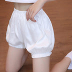 Lolita Shorts JK Safety Shorts Through Lace Bloomers Wearable Pumpkin Shorts Black White Underwear