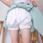 Lolita Shorts JK Safety Shorts Through Lace Bloomers Wearable Pumpkin Shorts Black White Underwear
