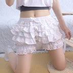 Lolita Shorts JK Safety Shorts Through Lace Trim Edge Wearable Pumpkin Bloomers Lolita Underwear