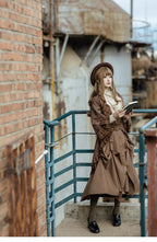 Design Concept:
This Lolita skirt in brown features a charming lace-trimmed plaid design and a flattering A-line silhouette, combining vintage elegance with playful Lolita style. The high-waist cut enhances the figure while the flowing fabric ensures comfort, making it perfect for daily wear, tea parties, or casual Lolita gatherings. Its intricate lace details and plaid pattern add a sophisticated yet whimsical touch to any outfit.