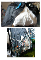 Unveil a realm of dark elegance with this original Gothic Lolita set, featuring an intricately embossed pattern that whispers of ancient mysteries. The high-waist SK skirt flows into a dramatic silhouette, paired with a matching cape that adds layers of theatrical grandeur. Crafted from premium textured fabric, the ensemble balances sophistication with subversive charm. Ideal for moonlit gatherings, Gothic events, or making a bold fashion statement, this set celebrates the artistry of shadow and light—where