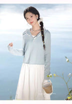 The Lazy Days Cake Skirt is designed to embody effortless elegance and comfort. Its namesake A-line silhouette, flaring gently from the hips, recalls the soft, delightful layers of a cake. Crafted from a premium, flowy fabric, it offers beautiful movement. The elevated midi length and versatile design are intentionally created to flatter the petite frame, providing a timeless piece that seamlessly transitions from a casual day out to a more polished autumn ensemble.