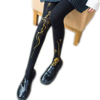 The Black and White Hot Stamping Print Sweet Lolita Pantyhose is designed to capture the playful elegance of Lolita fashion. Featuring delicate hot stamping details, the stockings combine a classic monochrome palette with shimmering accents for a refined yet whimsical charm. They are crafted to complement Lolita dresses and skirts, adding a touch of sophistication while maintaining a sweet, girlish style. Perfect for daily wear or special occasions, they embody both comfort and artistry.
