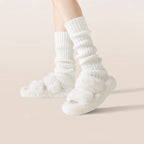 Design Concept:

These Lolita knee-high knit socks come in a soft palette of beige, oatmeal, gray, and white, designed to complement a variety of Lolita outfits. Crafted from a cozy, stretchable knit, they provide a comfortable fit while maintaining a structured shape. The layered, stacked design adds a playful and whimsical touch, perfect for daily wear, tea parties, or casual Lolita gatherings. Delicate ribbing ensures the socks stay in place, while the versatile colors make them an essential addition to 