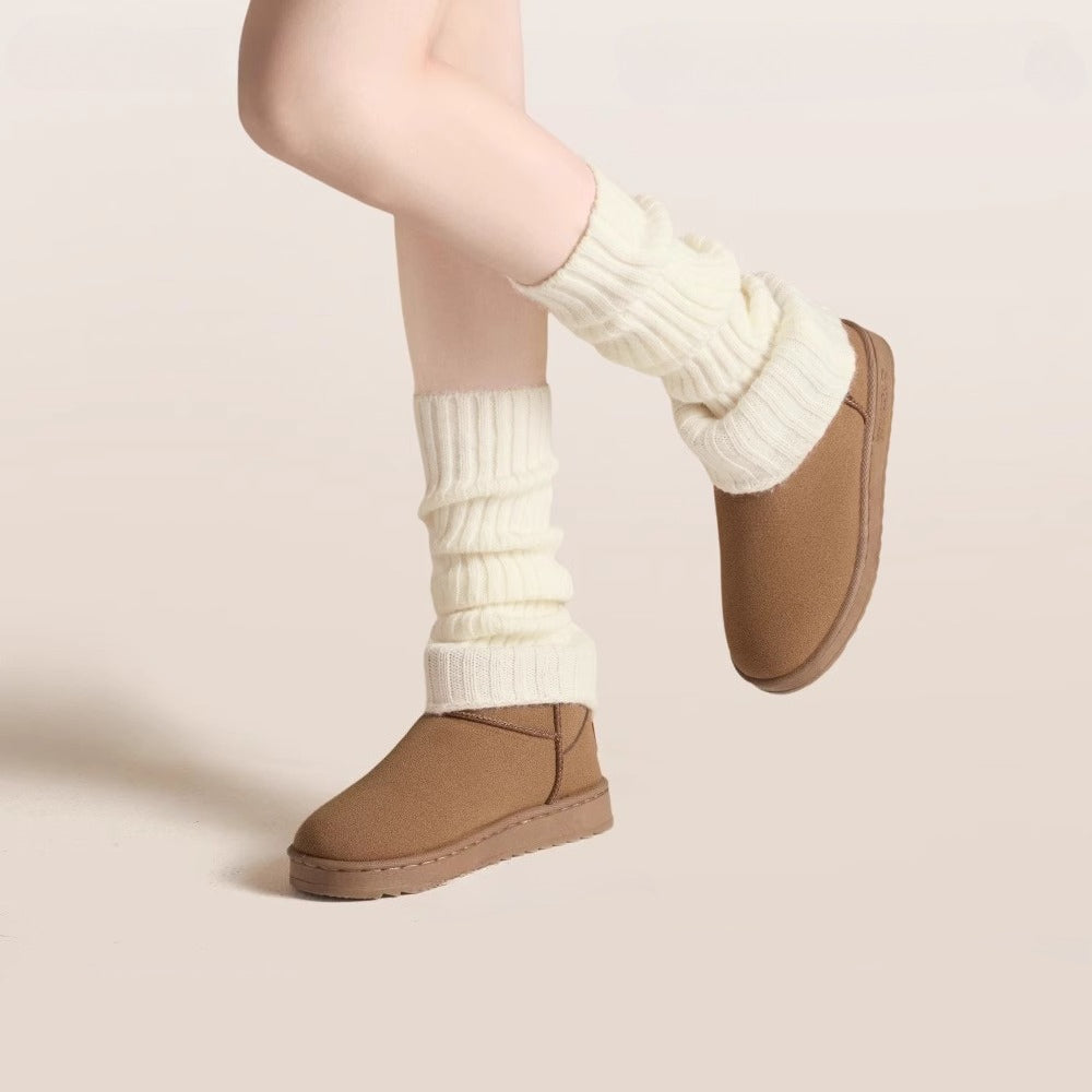 Design Concept:

These Lolita knee-high knit socks come in a soft palette of beige, oatmeal, gray, and white, designed to complement a variety of Lolita outfits. Crafted from a cozy, stretchable knit, they provide a comfortable fit while maintaining a structured shape. The layered, stacked design adds a playful and whimsical touch, perfect for daily wear, tea parties, or casual Lolita gatherings. Delicate ribbing ensures the socks stay in place, while the versatile colors make them an essential addition to 