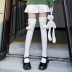 Design Concept:


Step into a world of cozy elegance with our Lolita Stockings Japanese Style Sherpa Over-The-Knee Socks. Meticulously crafted from premium pure cotton, these thigh-high wonders combine timeless Japanese aesthetic with luxurious comfort. The plush Sherpa fleece lining embraces your legs in cloud-like softness, providing exceptional warmth during chilly days while maintaining breathability for all-day wear.