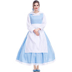Maid Outfit Princess Maid Oktoberfest Costumes Cosplay Dress for Women White Blue  Mermaid Anime Christmas Outfit