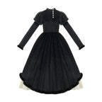 Maid Spring and Autumn Gemini Long-sleeved Op Medium and Long Lolita Skirt